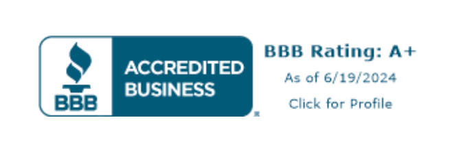 BBB Accredited Business — A+ Rating
