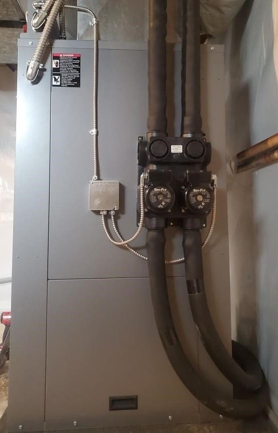 Installed Hydron unit